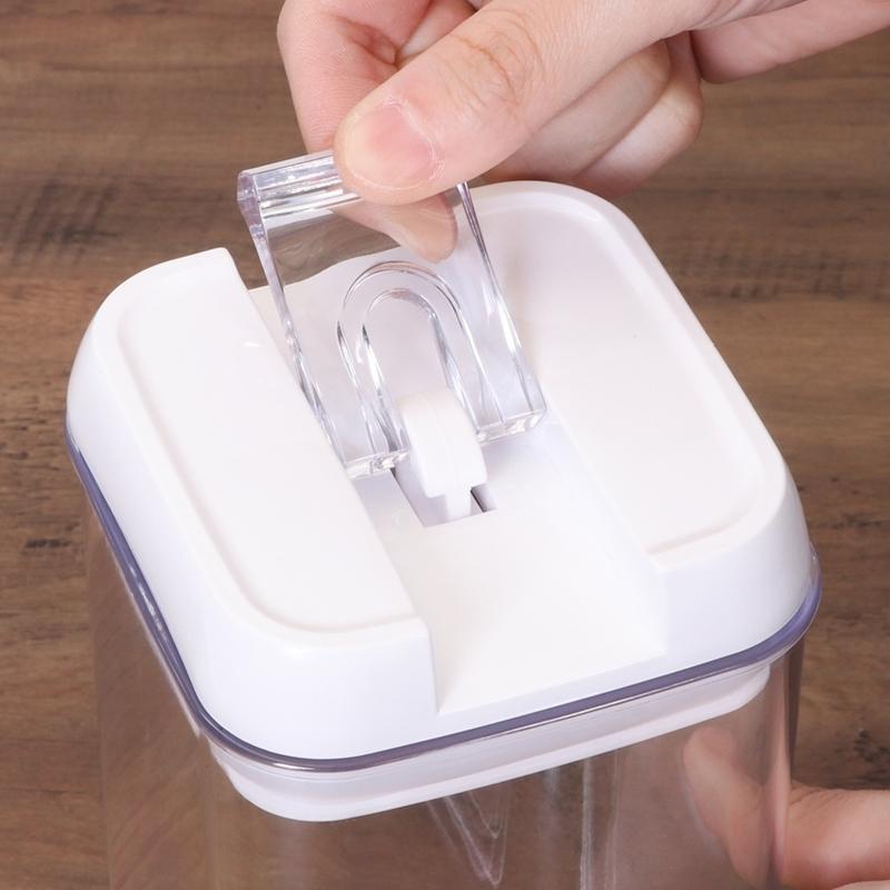 6個セット まとめ買い スタッキングロックキャニスター キュピタ 1100ml 保存容器 砂糖入れ シュガーポット シュガーディスペンサー キッチン小物 塩入れ |  | 03