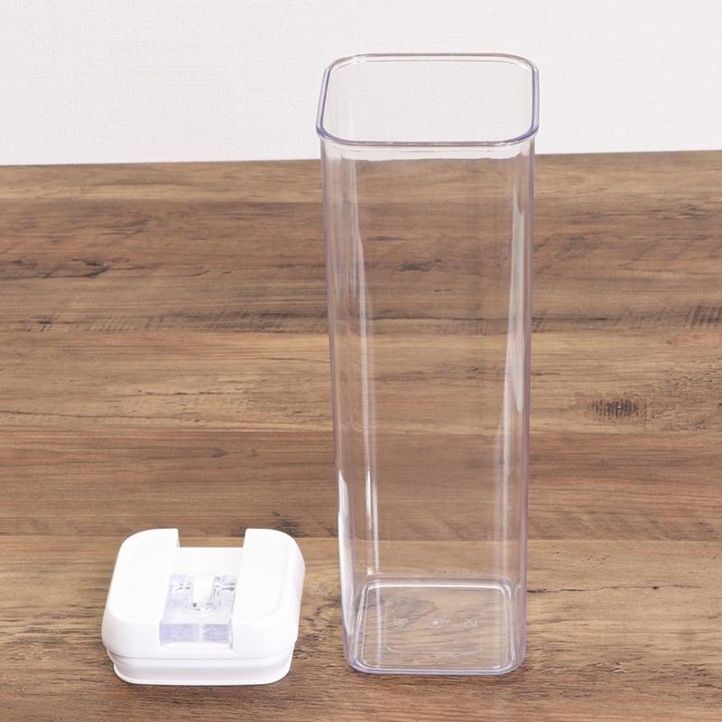 6個セット まとめ買い スタッキングロックキャニスター キュピタ 1700ml パスタ 砂糖入れ シュガーポット シュガーディスペンサー キッチン小物 塩入れ |  | 02