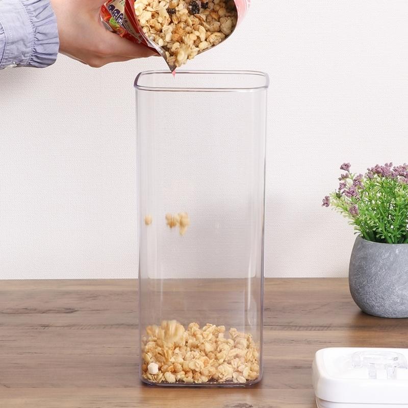 6個セット まとめ買い スタッキングロックキャニスター キュピタ 3100ml パスタ そうめん 素麺 砂糖入れ シュガーポット シュガーディスペンサー キッチン小物 |  | 04