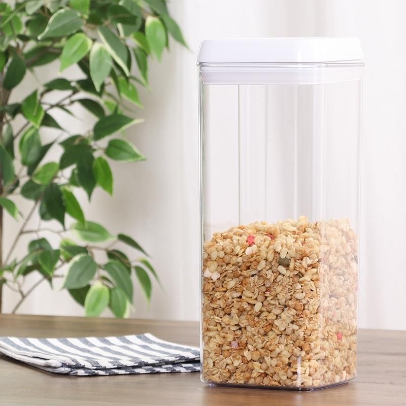 6個セット まとめ買い スタッキングロックキャニスター キュピタ 3100ml パスタ そうめん 素麺 砂糖入れ シュガーポット シュガーディスペンサー キッチン小物 |  | 06