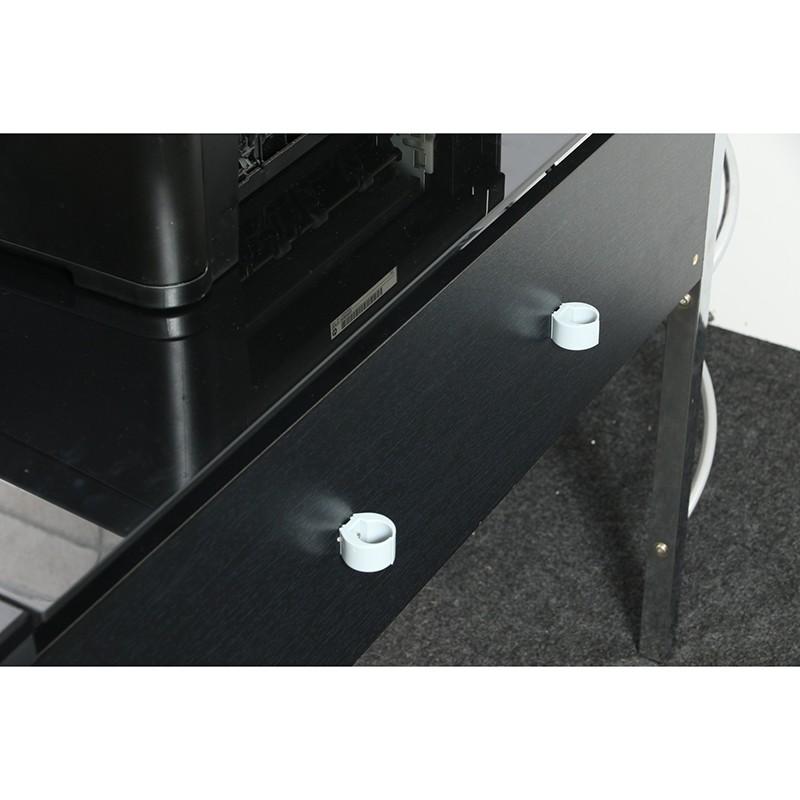 ガラスPCデスク L字型 ワークデスク デスク 机 作業台 パソコンデスク オフィスデスク ワークテーブル 事務デスク パソコン机 |  | 04