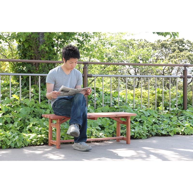 ベンチ ダイニングベンチ 幅120cm 木製 杉材 2人用 二人掛け いす イス チェア 背もたれ無し 木製ベンチ90 ベンチシート 食卓 ベンチ |  | 03