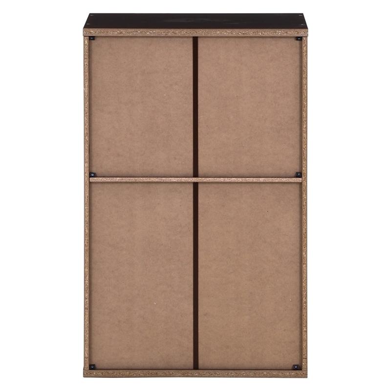 ルーバー＆ミラー付きシューズボックス 幅60cm ブラウン 下駄箱 シューズ ボックス シューズラック スリム 鏡付き 可動棚 大容量収納 玄関収納 靴箱 通気性 |  | 04