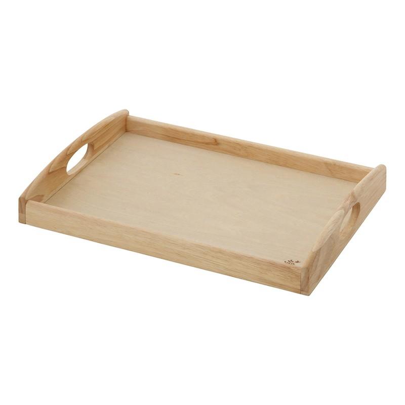 6個入り 木製ディナートレー ボヌール カフェトレー 配膳 お膳 長角膳 お盆 長角盆 四角 トレイ ランチョンマット キッチン 食卓 カフェ風 カフェ食器 | 