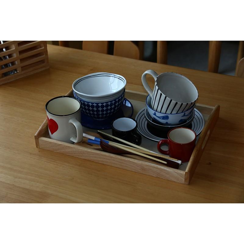 6個入り 木製ディナートレー ボヌール カフェトレー 配膳 お膳 長角膳 お盆 長角盆 四角 トレイ ランチョンマット キッチン 食卓 カフェ風 カフェ食器 |  | 04