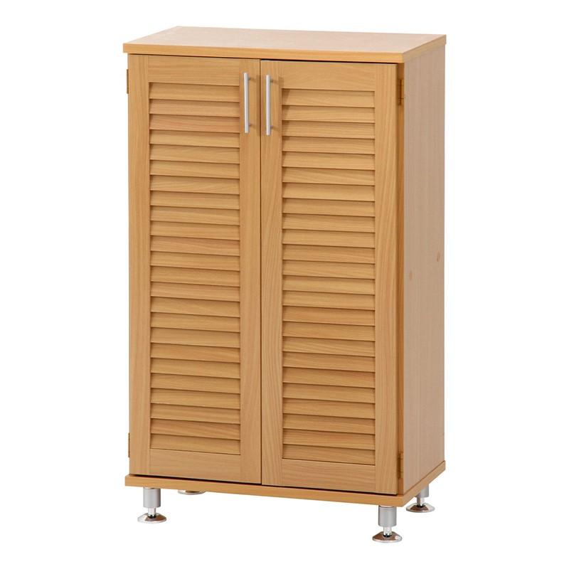 ♡ ルーバーシューズボックス 幅60cm ブラウン [5090] mono62516257-210107-02.jpg