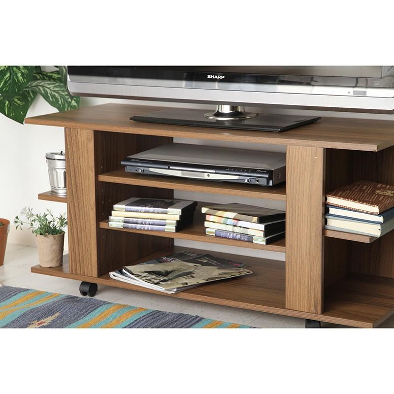 TVボード キャスター付き 幅100cm TVラック テレビラック リビングラック ローボード リビングボード TV台 テレビ台 テレビボード A |  | 05