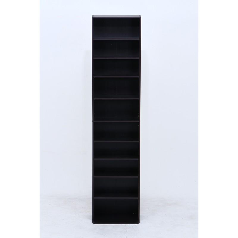 CD DVDラック 多目的棚 本棚 収納棚 オープンラック 幅42cm ハイタイプ  スリム 大容量 カラーボックス 漫画 マンガ 雑誌 文庫本 |  | 01