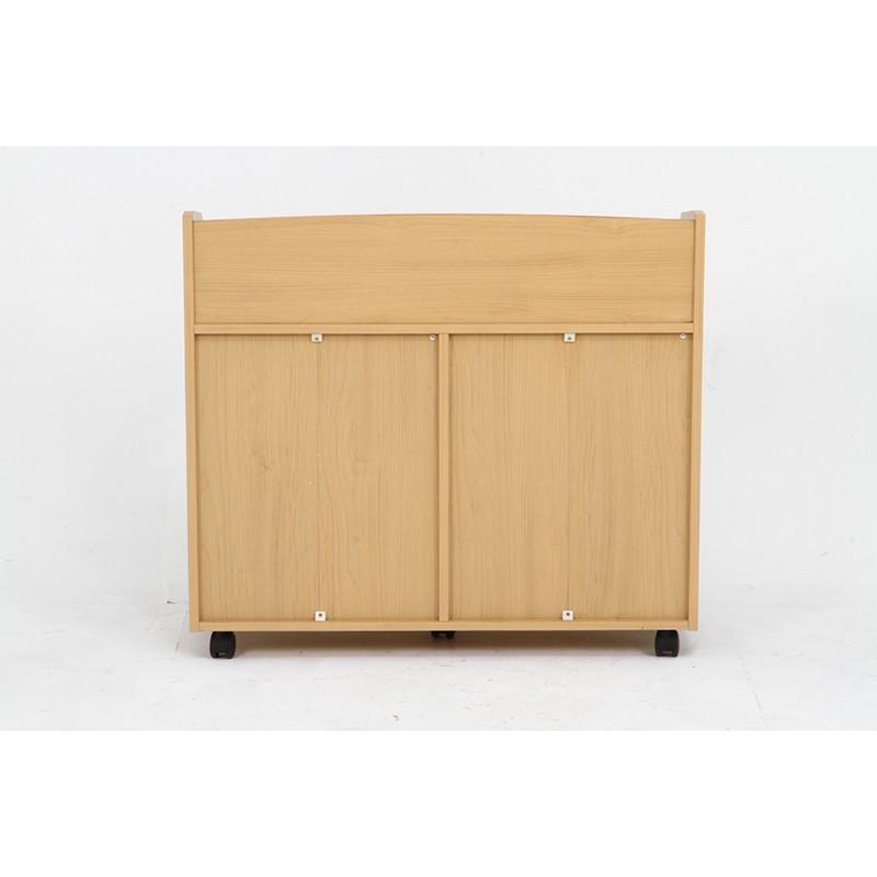 ランドセルラック 入学準備 キャスター付き キッズラック 2人用 幅82cm ランドセル 収納 木製 キャスター キッズ 子供 ラック 本棚 子ども こども リビング |  | 03