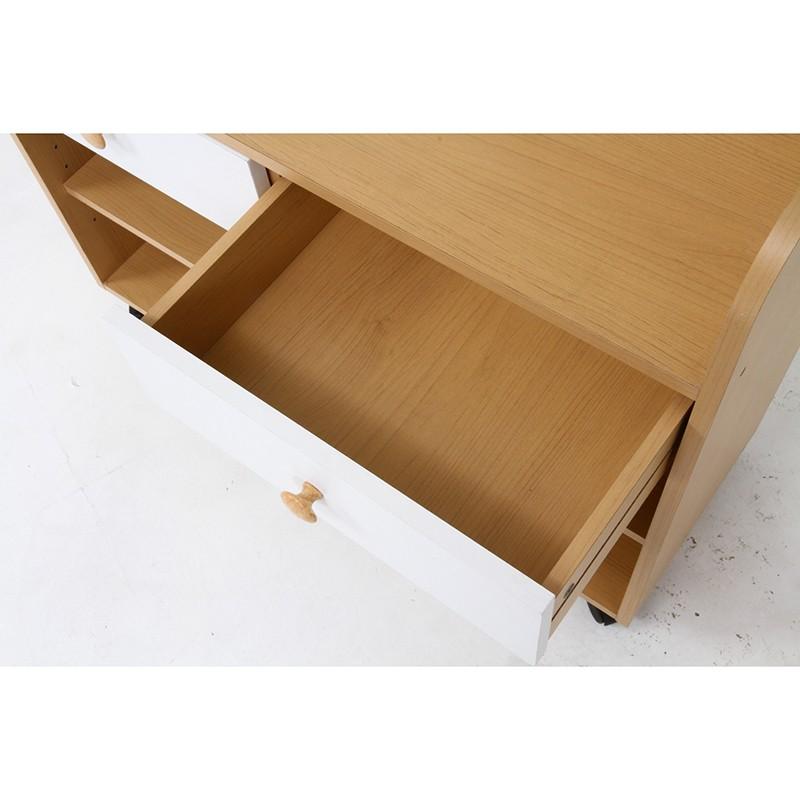 ランドセルラック 入学準備 キャスター付き キッズラック 2人用 幅82cm ランドセル 収納 木製 キャスター キッズ 子供 ラック 本棚 子ども こども リビング |  | 04