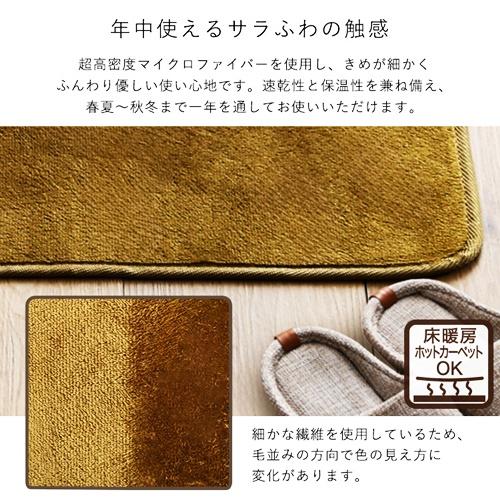 玄関マット 45×65cm 洗える 玄関ラグ 無地 アメジスト カーキ ベージュ ブラウン グリーン グレー ピンク おしゃれ シンプル モダン かわいい 北欧 和モダン |  | 05