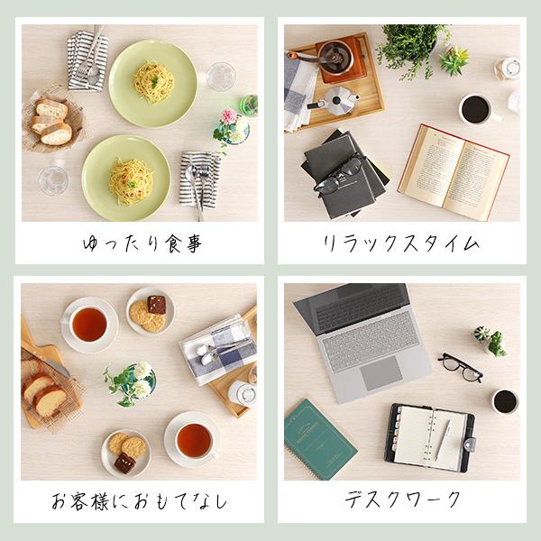 ダイニングテーブル 幅110cm 長方形 食卓テーブル 4人掛 木製 リビングテーブル おしゃれ 北欧 フレンチ カントリー ホワイトオーク ナチュラル カフェテーブル |  | 09