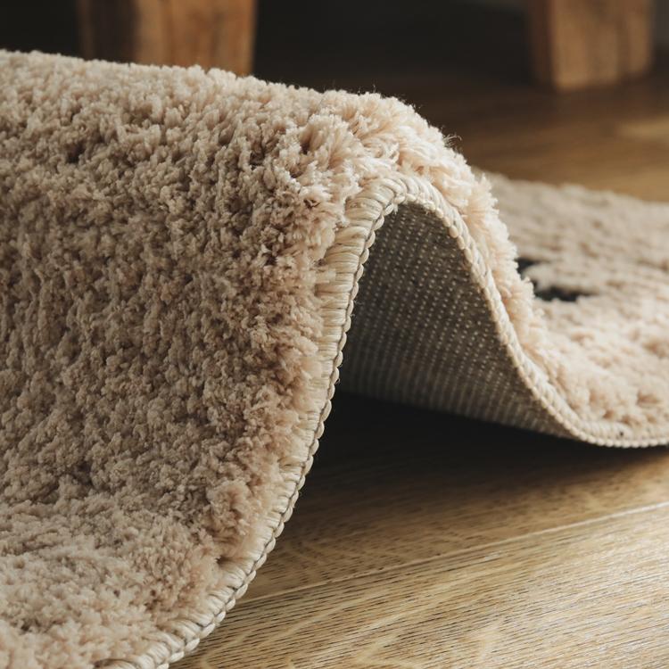 モノグラムFF ベージュ 130ｘ190 ラグ マット リビングラグ 防ダニ すべり止め 抗菌消臭 オールシーズン おしゃれ レトロ モダン 床暖 ホットカーペット |  | 02