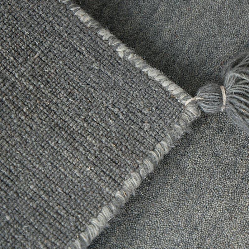 玄関マット 50x80cm グレー ルミィ タッセル オールシーズン 一年中 春夏秋冬 ウール おしゃれ シンプル 無地 モダン 和モダン アジアン 北欧 エスニック インテ | ブランド登録なし | 08