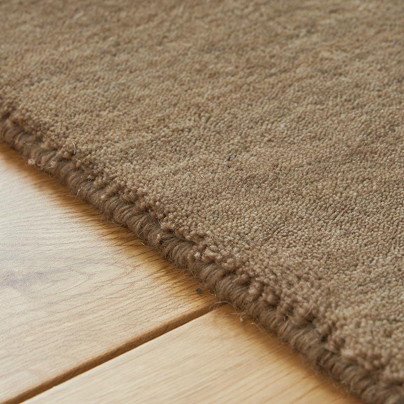 ラグ 130x190cm ベージュ ラグマット ルミィ ホットカーペットカバー ラグカーペット タッセル オールシーズン 一年中 春夏秋冬 ウール おしゃれ シンプル 無地 | ブランド登録なし | 05