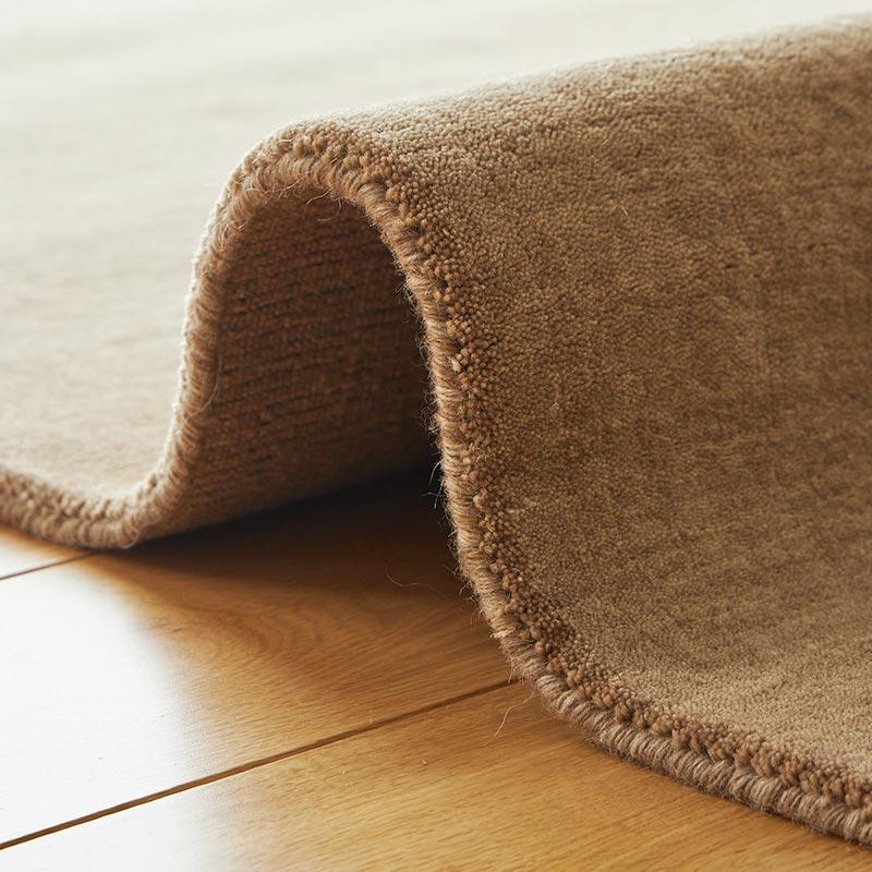 ラグ 130x190cm ベージュ ラグマット ルミィ ホットカーペットカバー ラグカーペット タッセル オールシーズン 一年中 春夏秋冬 ウール おしゃれ シンプル 無地 | ブランド登録なし | 09