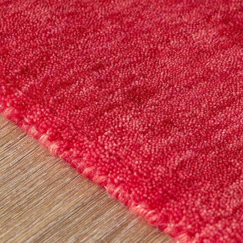 玄関マット 50x80cm レッド ルミィ タッセル オールシーズン 一年中 春夏秋冬 ウール おしゃれ シンプル 無地 モダン 和モダン アジアン 北欧 エスニック インテ | ブランド登録なし | 05