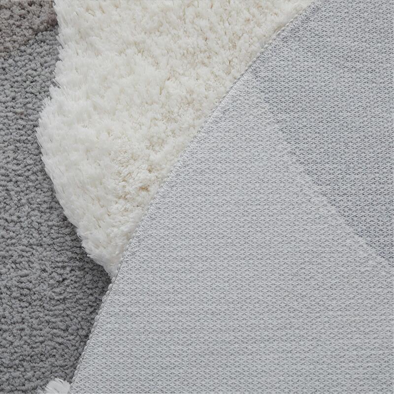 ラグ センターラグ ムクラ 160cm グレー 円形 洗える 洗濯機可能 ラグマット カーペット ラウンド ウォッシャブル ホットカーペットカバー 滑り止め おしゃれ 立 | ブランド登録なし | 04