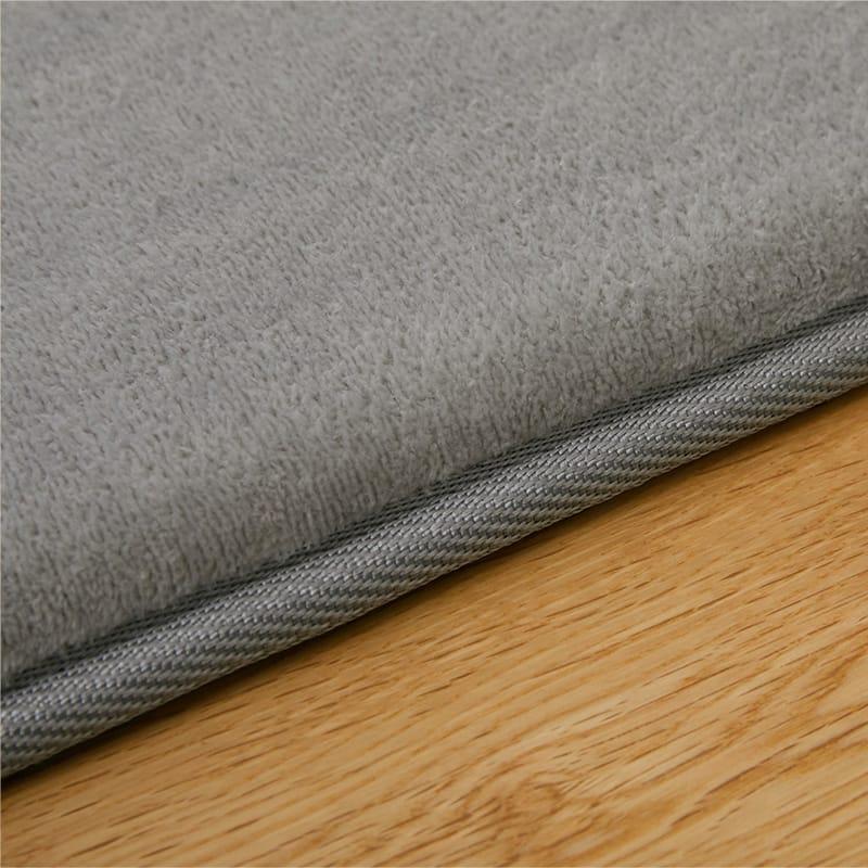 ホリデープラス 高反発18mm 235x235cm ベージュ 高反発ウレタン はっ水加工 低ホルムアルデヒド 遮音 防音 すべり止め ホットカーペットカバー シンプル 無地 リ | ブランド登録なし | 15