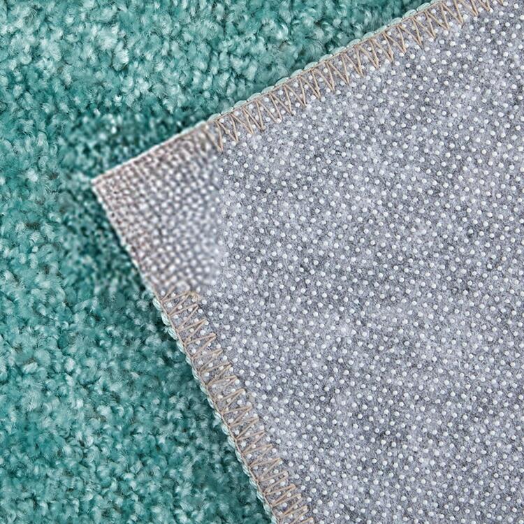 ラグカーペット 130x190cm ブルーグリーン オアシス2 ラグマット 無地 シンプル 洗える 冷感 すべり止め 防ダニ 抗菌・防臭 低ホルムアルデヒド ホットカーペッ | ブランド登録なし | 04