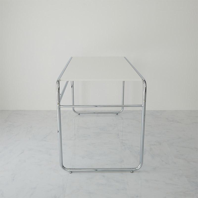 デスク 134x65x70cm ホワイト スチールフレーム フォンド パソコンデスク PCデスク 白家具 韓国インテリア おしゃれ かわいい 一人暮らし 北欧 姫系 パーティク | ブランド登録なし | 11