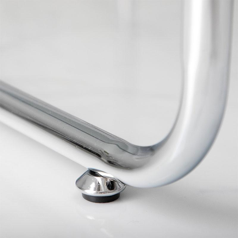 リビングテーブル 100x64x35cm ホワイト センターテーブル ローテーブル スキム おしゃれ かわいい 白家具 北欧 韓国インテリア 一人暮らし スチール脚 金属脚 | ブランド登録なし | 10