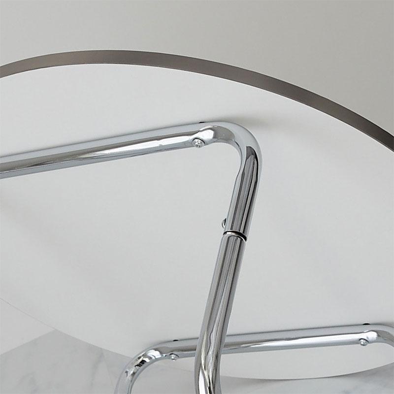 リビングテーブル 幅70cm ホワイト センターテーブル ローテーブル アイディル 金属フレーム 白家具 おしゃれ 北欧 韓国インテリア かわいい 一人暮らし 座卓 ラ | ブランド登録なし | 08