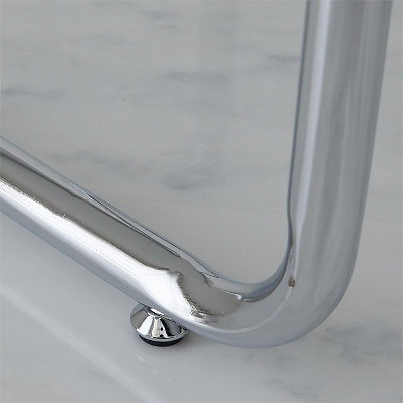 リビングテーブル 幅70cm ホワイト センターテーブル ローテーブル アイディル 金属フレーム 白家具 おしゃれ 北欧 韓国インテリア かわいい 一人暮らし 座卓 ラ | ブランド登録なし | 09