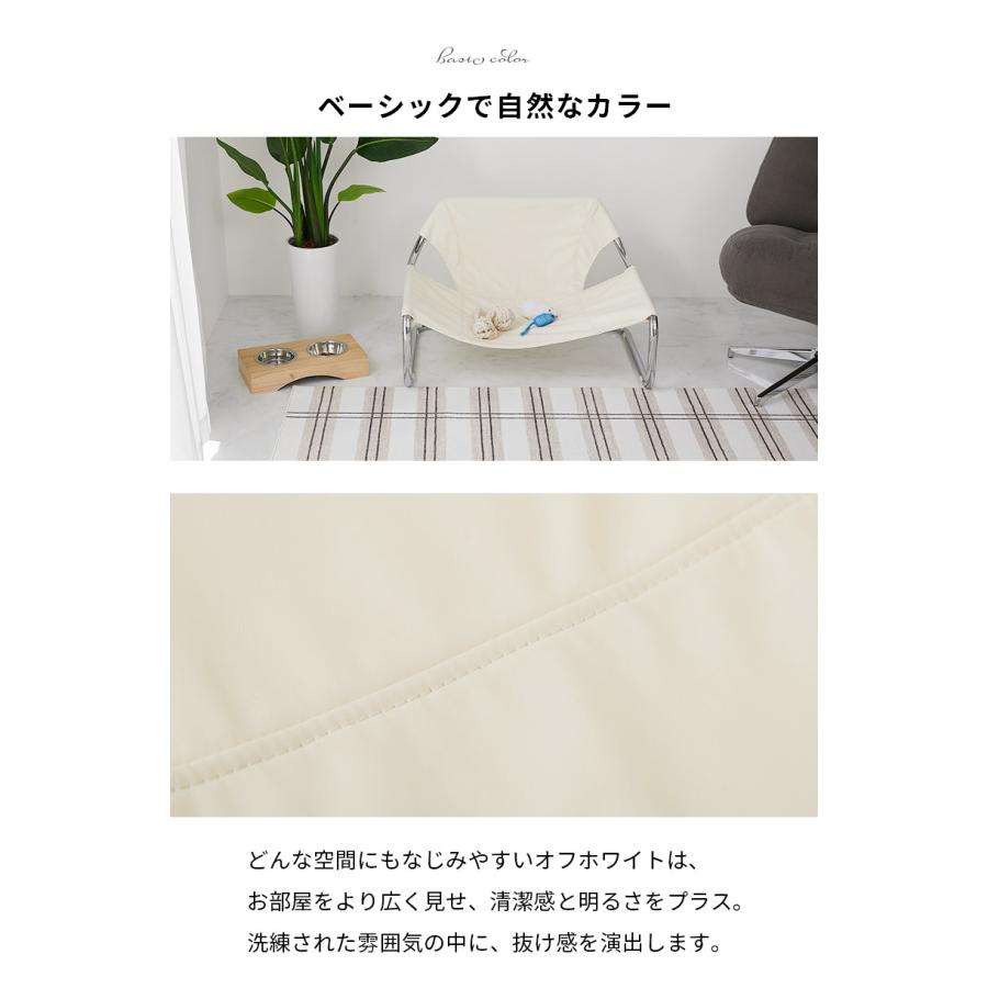 ペットベッド 75x59x45cm ホワイト PUレザー おしゃれ かわいい 金属フレーム シルバー 北欧 韓国インテリア ペット用ベッド ペットベット 犬 猫 | ブランド登録なし | 03