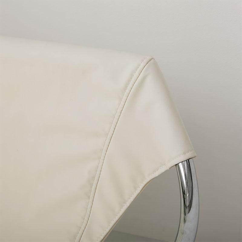 ペットベッド 75x59x45cm ホワイト PUレザー おしゃれ かわいい 金属フレーム シルバー 北欧 韓国インテリア ペット用ベッド ペットベット 犬 猫 | ブランド登録なし | 09