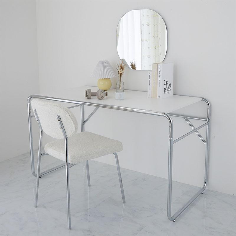 壁掛けミラー 50cm 円形 シルバー ウォールミラー リュール ラウンド サークル 鏡 おしゃれ 韓国インテリア 北欧 一人暮らし 玄関 リビング 寝室 | ブランド登録なし | 12