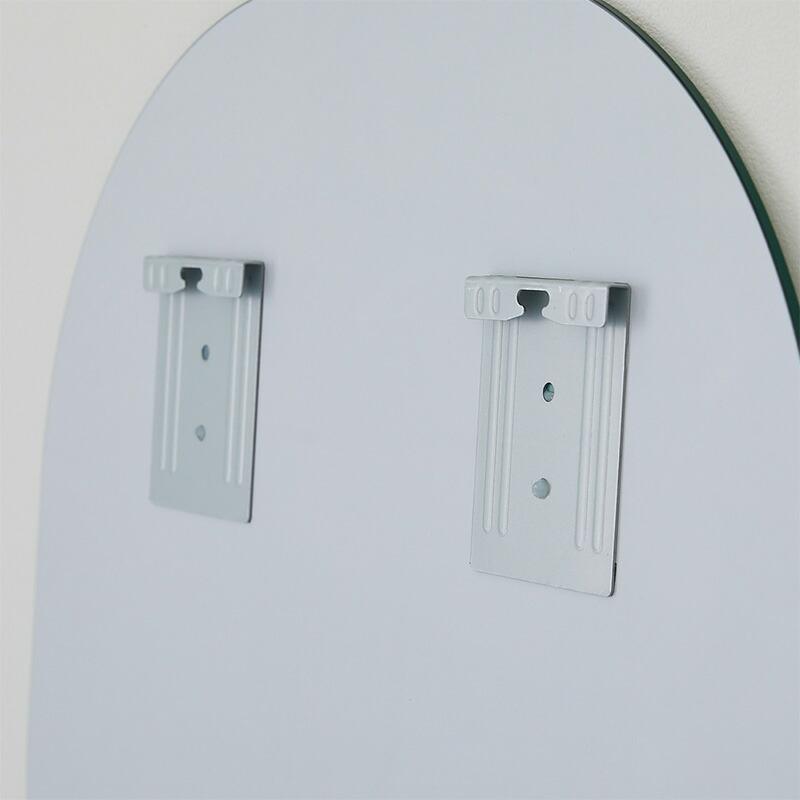 壁掛けミラー 50cm 円形 シルバー ウォールミラー リュール ラウンド サークル 鏡 おしゃれ 韓国インテリア 北欧 一人暮らし 玄関 リビング 寝室 | ブランド登録なし | 16