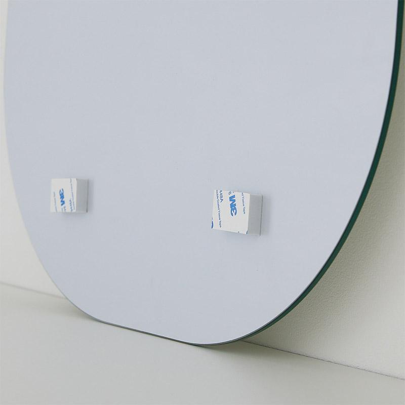 壁掛けミラー 50cm 円形 シルバー ウォールミラー リュール ラウンド サークル 鏡 おしゃれ 韓国インテリア 北欧 一人暮らし 玄関 リビング 寝室 | ブランド登録なし | 17