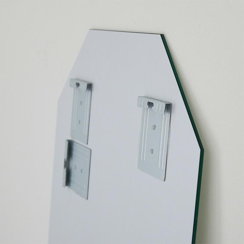 壁掛けミラー   オクト 50x70cm 円形 シルバー ウォールミラー リュール ラウンド サークル 鏡 おしゃれ 韓国インテリア 北欧 一人暮らし 玄関 リビング 寝室 | ブランド登録なし | 11