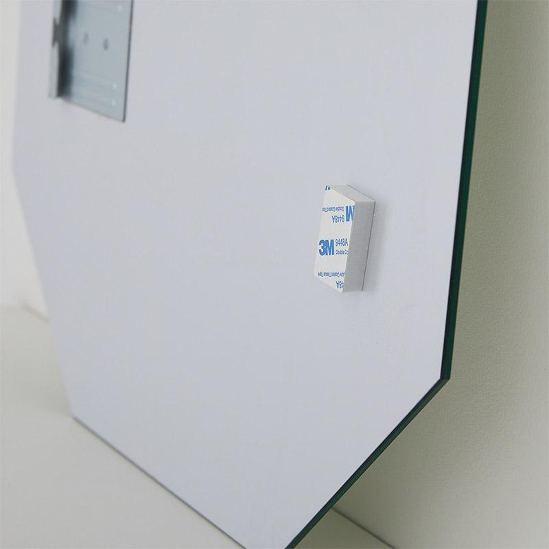 壁掛けミラー   オクト 50x70cm 円形 シルバー ウォールミラー リュール ラウンド サークル 鏡 おしゃれ 韓国インテリア 北欧 一人暮らし 玄関 リビング 寝室 | ブランド登録なし | 12