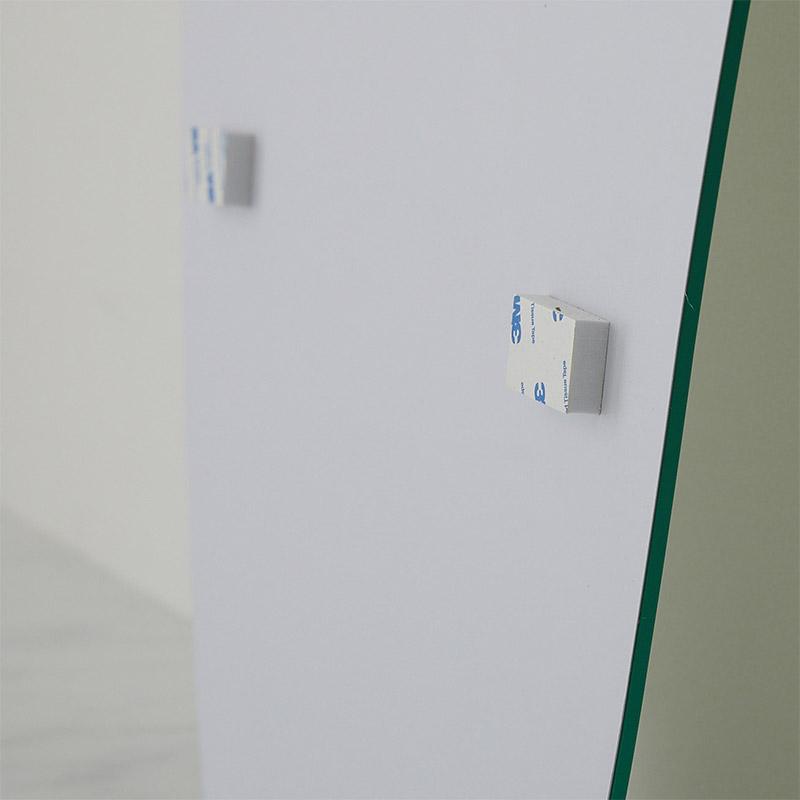 壁掛けミラー 50cm 円形 シルバー ウォールミラー ルナ ラウンド サークル 鏡 おしゃれ 韓国インテリア 北欧 一人暮らし 玄関 リビング 寝室 | ブランド登録なし | 17