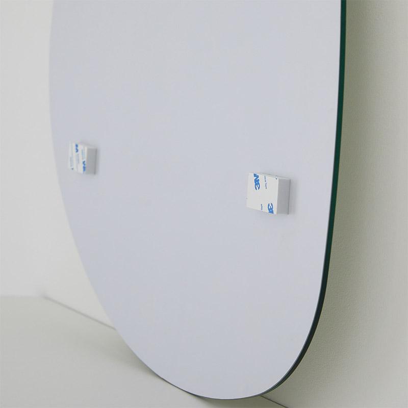 壁掛けミラー 50x75cm 円形 シルバー ドロップ型 ティアラ ウォールミラー ラウンド サークル 鏡 おしゃれ 韓国インテリア 北欧 一人暮らし 玄関 リビング 寝室 | ブランド登録なし | 11