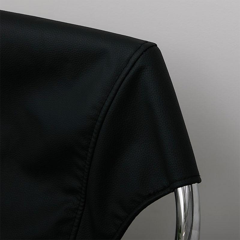 ペットベッド 75x59x45cm ブラック PUレザー おしゃれ かわいい 金属フレーム シルバー 北欧 韓国インテリア ペット用ベッド ペットベット 犬 猫 | ブランド登録なし | 08