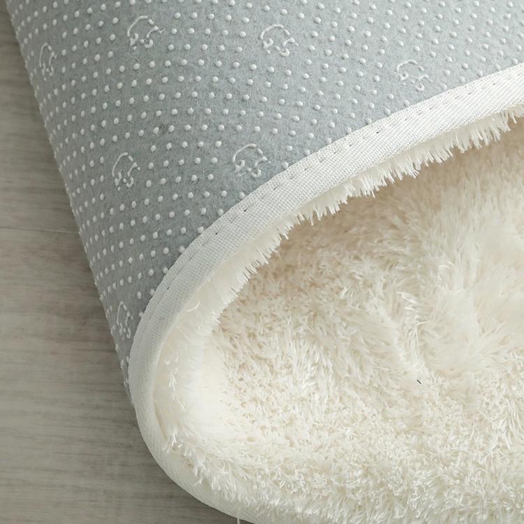 ファーム 190x290cm WH ラグ マット リビングラグ センターラグ すべり止め加工 洗える ウレタン オールシーズン おしゃれ ホットカーペット 床暖房 高級感 |  | 02