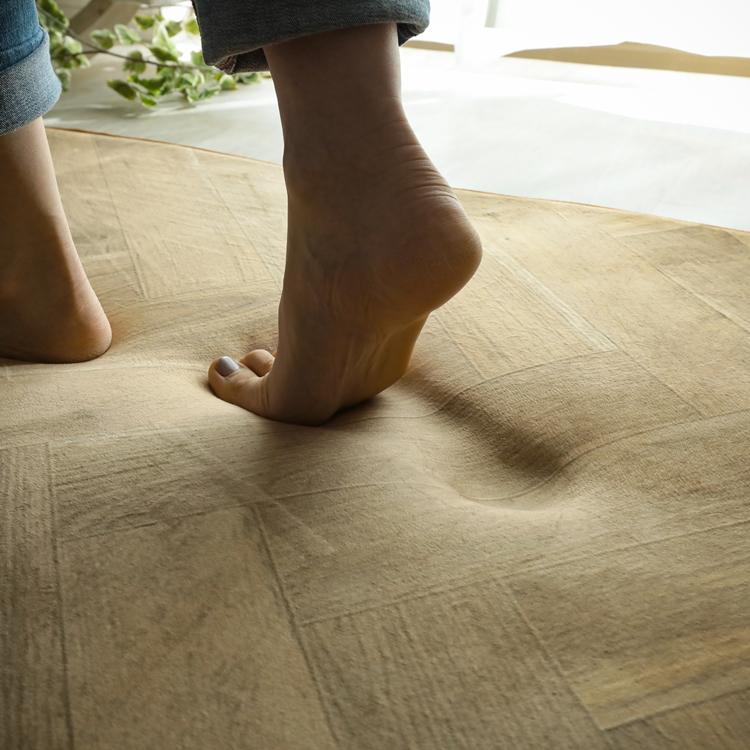 DPホリデー ヘリンボン 190x240cm ラグ マット リビングラグ ダイニングラグ すべり止め加工 抗菌 防臭 洗える オールシーズン ホットカーペット 床暖房 高級感 |  | 02