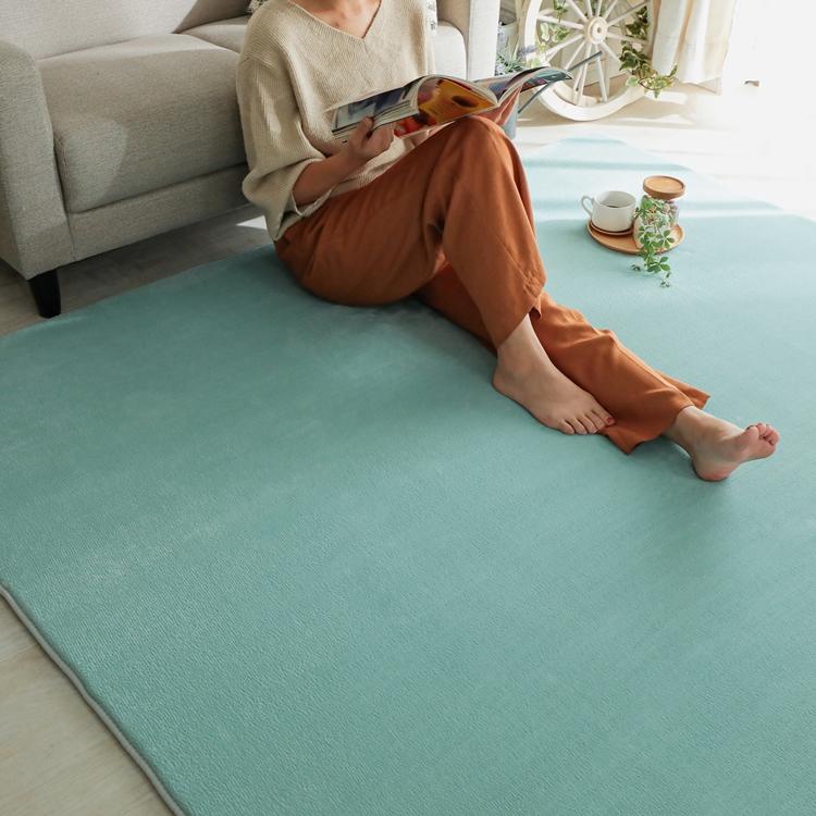 130x190cm ホリデープラス エメラルドビーチ ラグ マット リビングラグ 洗える すべり止め はっ水 撥水 低反発ウレタン モダン 床暖 ホットカーペット |  | 01