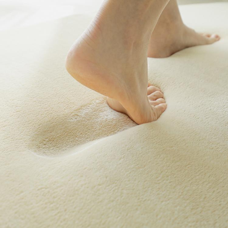 130x190cm ホリデープラス ロングビーチ ラグ マット リビングラグ すべり止め加工 はっ水 撥水 洗える オールシーズン ホットカーペット 床暖房 高級感 |  | 02
