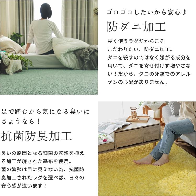 130x190cm ジェム パール ラグ マット リビングラグ 防炎 防ダニ 抗菌 防臭 洗える オールシーズン おしゃれ ホットカーペット 床暖房 高級感 |  | 08
