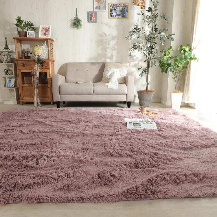 190x240cm シフォン PU オールドローズ 洗える すべり止め オールシーズン ウレタン 抗菌防臭効果 おしゃれ レトロ モダン ホットカーペット 床暖房対応 |  | 01