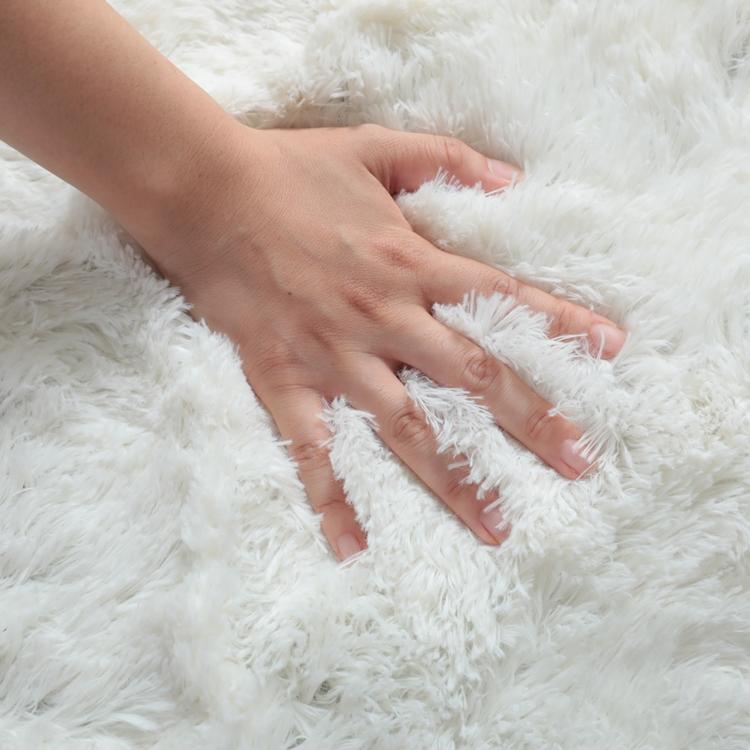 90x130cm シフォン (楕円形) IV スノー 洗える すべり止め オールシーズン ウレタン 抗菌防臭効果 おしゃれ レトロ モダン ホットカーペット 床暖房対応 |  | 02