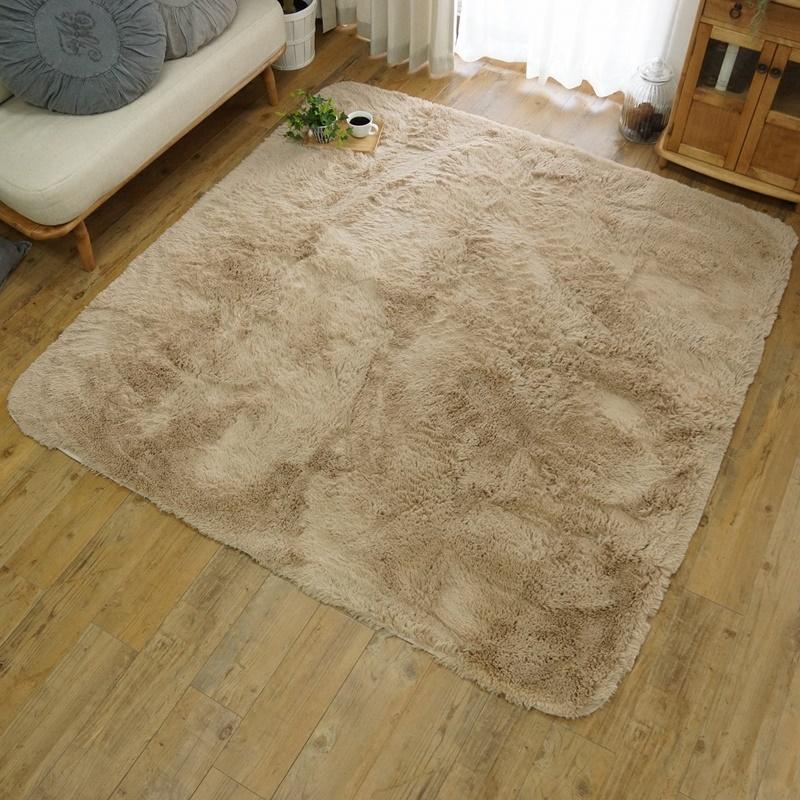 240x340cm ロングシャギーウレタンラグ BE | 