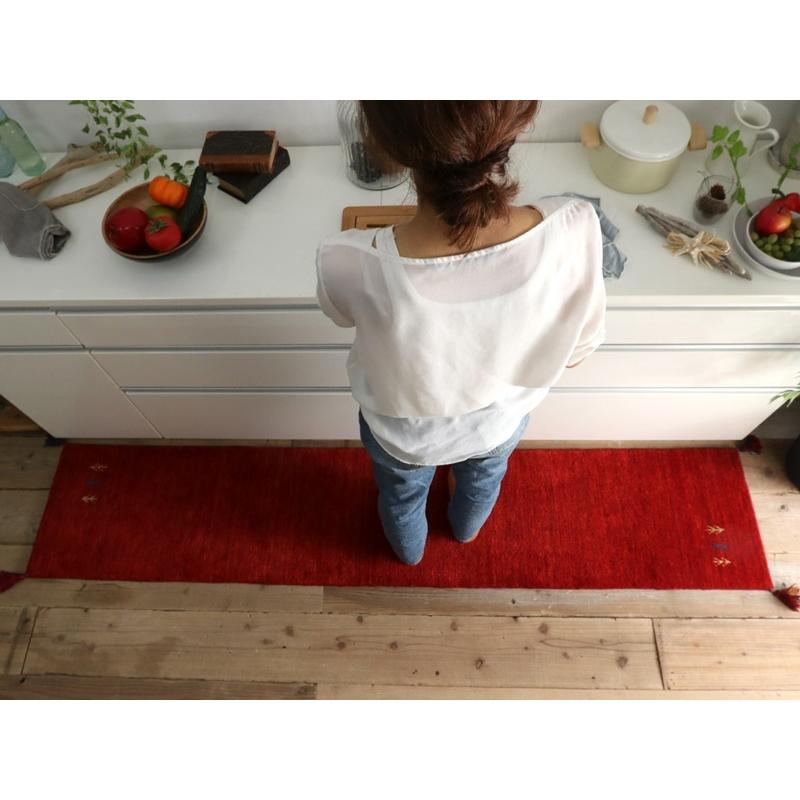 45x240cm シンプルギャッベマット RE |  | 01