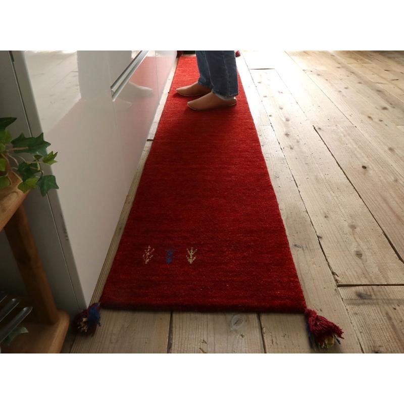 45x240cm シンプルギャッベマット RE |  | 03