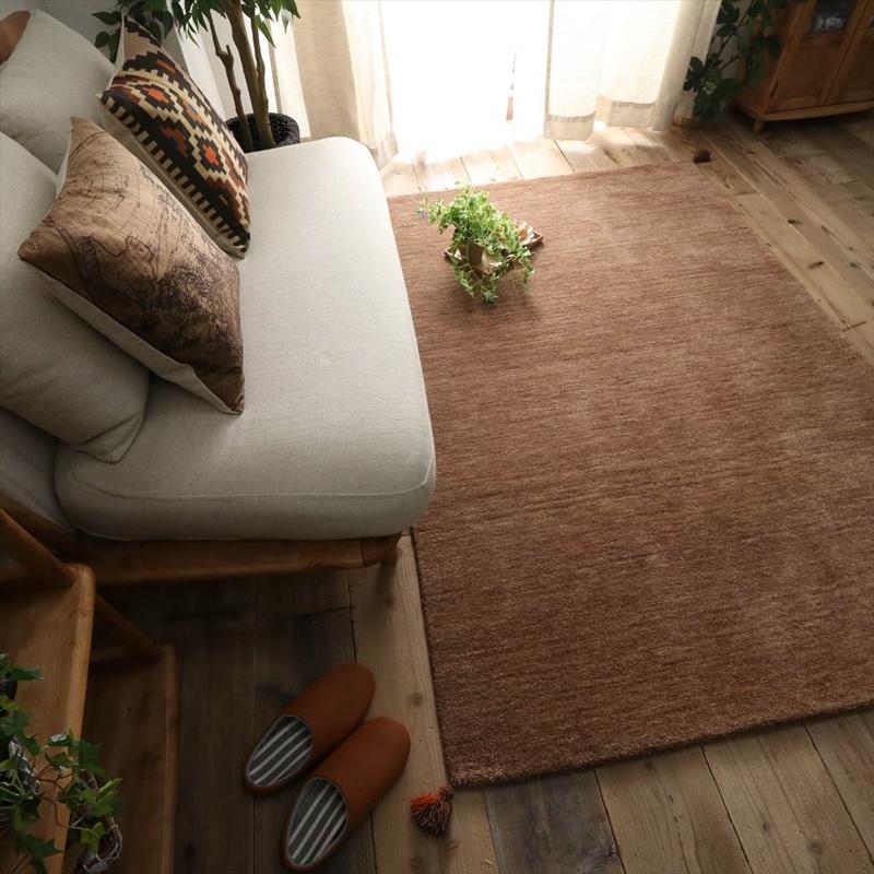 130x190cm シンプルギャッベラグ BR |  | 07