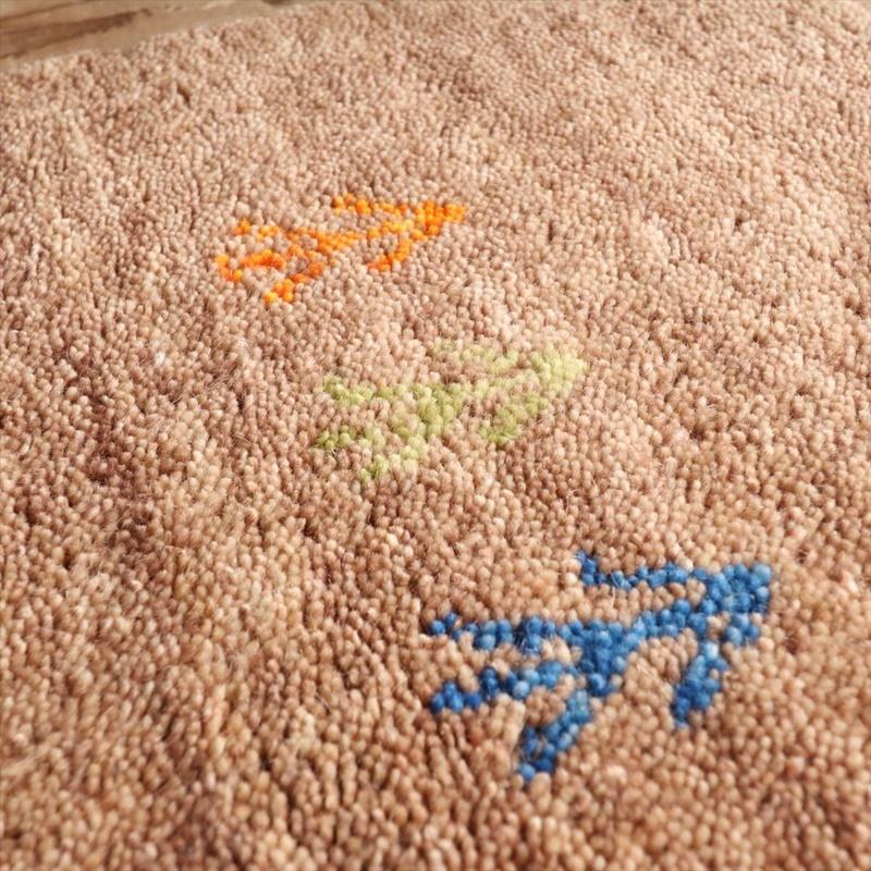 130x190cm シンプルギャッベラグ BR |  | 09